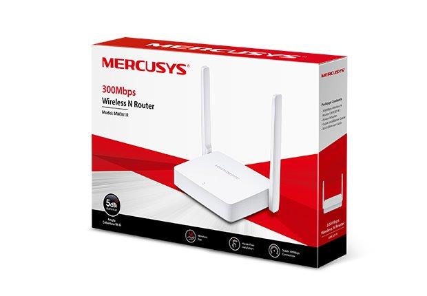 ROTEADOR WIRELESS N 300MBPS MW301R(BR) MERCUSYS
